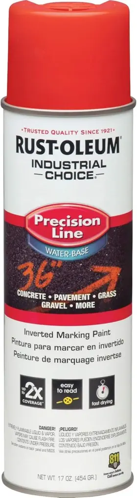203038 Corporation Marking Spray Paint 17 Ounce Pack Of 1 Safety Red