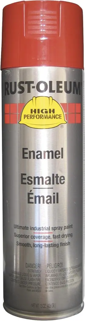 V2164838 Corporation 711181433203 V2100 System Enamel Spray Paint 15-ounce Bright Red