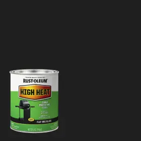 7778502 Corporation Bar-b-que Black High Heat Protective Enamel Paint- Quart