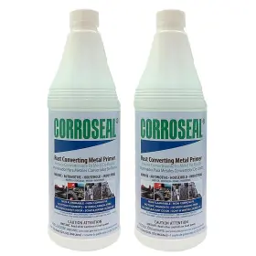 Corroseal 704399524054 Rust Converter And Metal Primer Stops Prevents Corrosion On Me