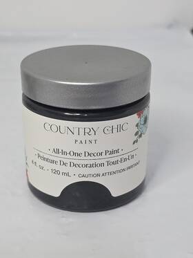 Country Chic Paint 744271940701 - Liquorice And Sage Advice 4 Oz Sample Size 2 Pk