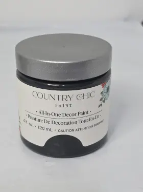 Country Chic Paint 744271940701 - Liquorice And Sage Advice 4 Oz Sample Size 2 Pk