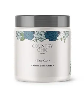 Country Chic Paint 744271942521 Clear Coat - Eco-friendly Satin Sheen Top For Chalk Style Furnitur