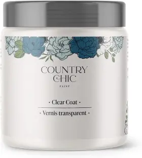 Country Chic Paint 744271945188 Clear Coat - Eco-friendly Satin Sheen Top For Chalk Style Furniture P