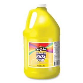 760042 Cra-z-art 1 Gallon Washable Kids Paint Bottle - Yellow New