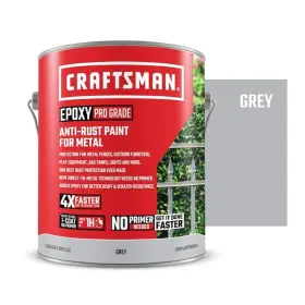 Cmxpldp708064 Craftsman Metal Grey Epoxy Anti Rust Semi-gloss Interior/exterior Paint Primer