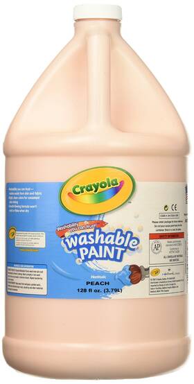 Crayola 071662082338 Washable Paint Gallon Peach