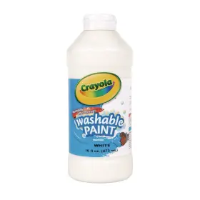54-2016-053 Crayola 542016053 16 Oz Bottle Washable Paint - White New