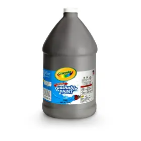542128051 Crayola 1 Gal. Bottle Washable Paint - Black New