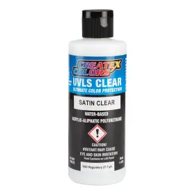 4051-04 Createx 717893440515 Airbrush Paint Uvls Satin Clear 4 Oz