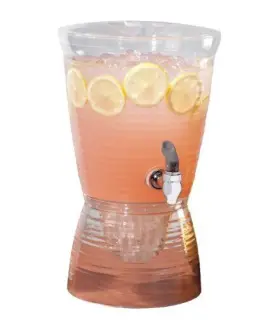 Rm-bev09 Creative Bath Products Inc 1.5-gallon Bark Beverage Dispenser 1.5 Gallon Clear