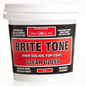 Crystalac 818110002018 Brite Tone Polyurethane Instrument Finish High Solids Non-yellowing Super-ha