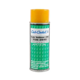 759-3940 Cub Cadet 037049973361 Yellow 99 Spray Paint 12oz Aerosol Can