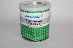 759-3263 Cub Cadet Yellow 1 Quart 32 Fl Oz New Old Stock Expired 12/2022 Dented