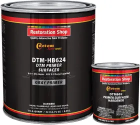 Custom Shop 445035295213 - Gray Dtm High Build Urethane Primer Surfacer Direct To Metal 2.1