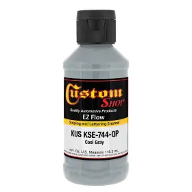 Kse744-qp Custom Shop 844927026619 Cool Gray - Ez Flow Pinstripe And Lettering Enamel Paint