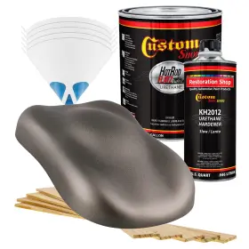 Custom Shop 844998148944 Shop-graphite Gray Metallic-hot Rod Flatz Flat Matte Satin Urethane Auto
