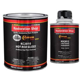 Custom Shop 848849080278 Complete Kit - Hot Rod Gloss Urethane High Flow Clearcoat With Ha