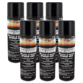 Custom Shop 848849095463 Coat 1k High Build Direct To Metal Primer - 12 Ounce Spray Can Grey