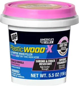 Dap 070798005402 540 Series 00540 5.5oz Natural Plastic Wood-x With Drydex 5.5 Oz