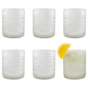 Darware Sh 1881 Hobnail Drinking Glasses 12oz 6pk Clear Old-fashioned Beverage G