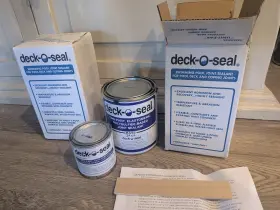 4701032 Deck O Seal Gray 2 - Pool Joint Sealant Kits Stone X 24 Oz Boxes Part