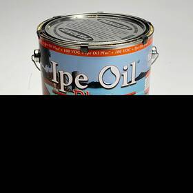 Deck Wise Unv1263 Ipe Oil Plus Hardwood Finish 1 Gal 100 Voc Semi Transparent