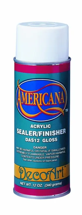 363840 Decoart Americana Acrylic Sealer/finish Aerosol Spray 12oz Gloss
