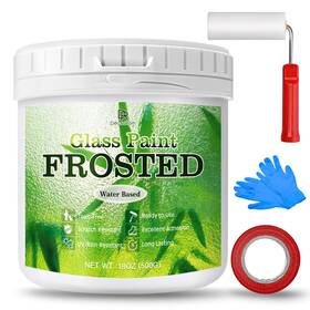Decorrom A0223a Frosted Glass Paint For Windows 16oz Waterbased Window Privacy Film Spray Pa