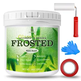 A0223a Decorrom Frosted Glass Paint For Windows 16oz Waterbased Window Privacy Film Spray Pa