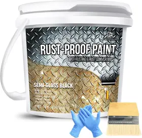 A21567 Decorrom Rust Converter Paint - 16oz Water-based Reformer And Metal Primer Semi-gloss