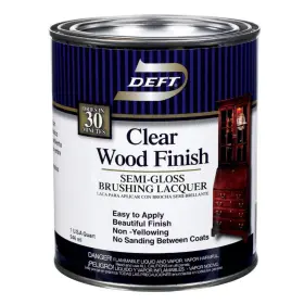 Deft 037125011048 Outtkitywi Wood Finish Clear Semi-gloss 1-qt