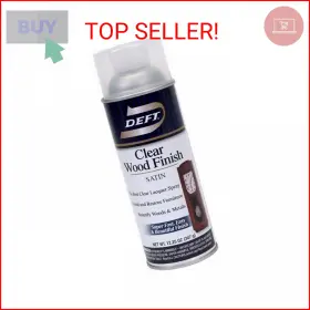 Dft017 Deft Dft017/54 Interior Clear Wood Finish Satin Lacquer With 12.25oz Aerosol Spray