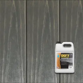 300707 Defy New 1-gal Essential Semi-transparent Wood Deck Sealer Stain Driftwood Gray