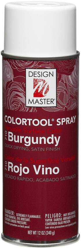 Design Master 008596017105 710 Burgundy Colortool Spray