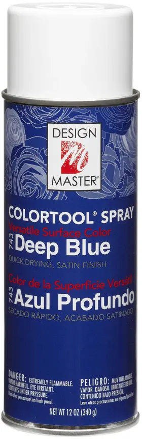 Design Master 008596017433 No.743 Spray Deep Blue