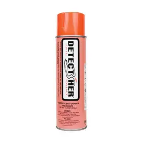 Detect-her 722301799550 Inverted Tail Paint Spray - Fluorescent Oran
