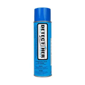 Detect-her 722301799574 Inverted Tail Paint Spray - Fluorescent Blue