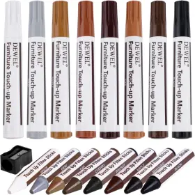 Dewel17 Dewel 735632184742 Furniture Markers Touch Up Upgrade Wooden Repair Kit Premiu
