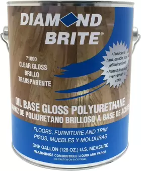 Diamond Brite Paint 690000914911 71000 1-gallon Clear Gloss Polyurethane