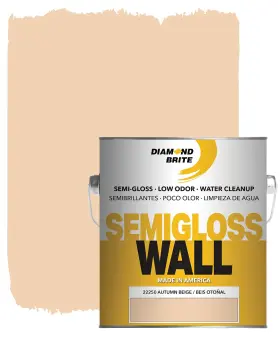 22250-1 Diamond Brite Paint 760968222516 Semi Gloss Latex 1 Gallon In Autumn Beige