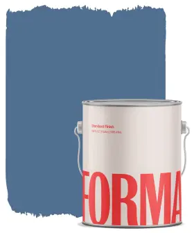 60619-1 Diamond Brite Paint 760968606194 Forma 1 Gallon Satin Latex Honky Tonk Blue