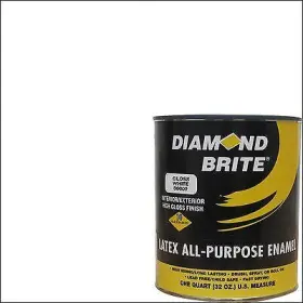 Diamond Brite Paint 760968800042 80000 1-quart Latex Gloss Enamel White