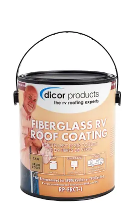 Rp-frct-1 Dicor 128 Fl Oz Rust Inhibitive Metal Roof Primer For Rv Mobile Home Coating