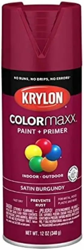K05560007 Diversified Brands Colormaxx Paint Primer 5560 Satin Burgundy 12 Oz. Pack Of 6