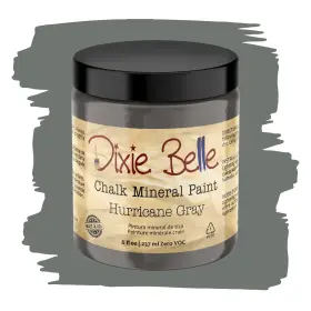Dixie Belle Paint Company 815146020504 Chalk Finish Furniture Hurricane Gray 8oz Matte Medium Chic