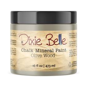 Dixie Belle Paint Company 850066790489 Chalk Finish Furniture Olive Wood 16oz