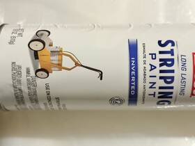 Do It Best 794060 Long Lasting Inverted Striping Paint White 18 Oz Mpn