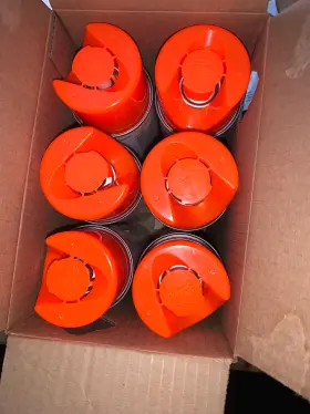 793995 Doitbest 78195 Lot Of 6 - Do It Best Fast Drying Marking Paint Inverted Orange