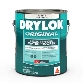 27513 Drylok Original 1 Gal. White Flat Latex Interior/exterior Basement And Masonry